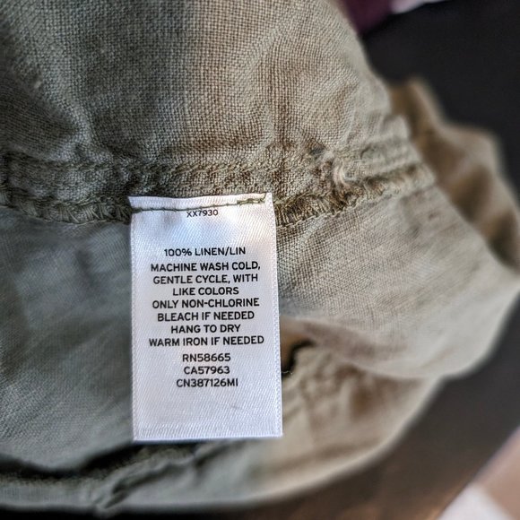 Caslon 100% Linen Elastic Shorts - Picture 9 of 9
